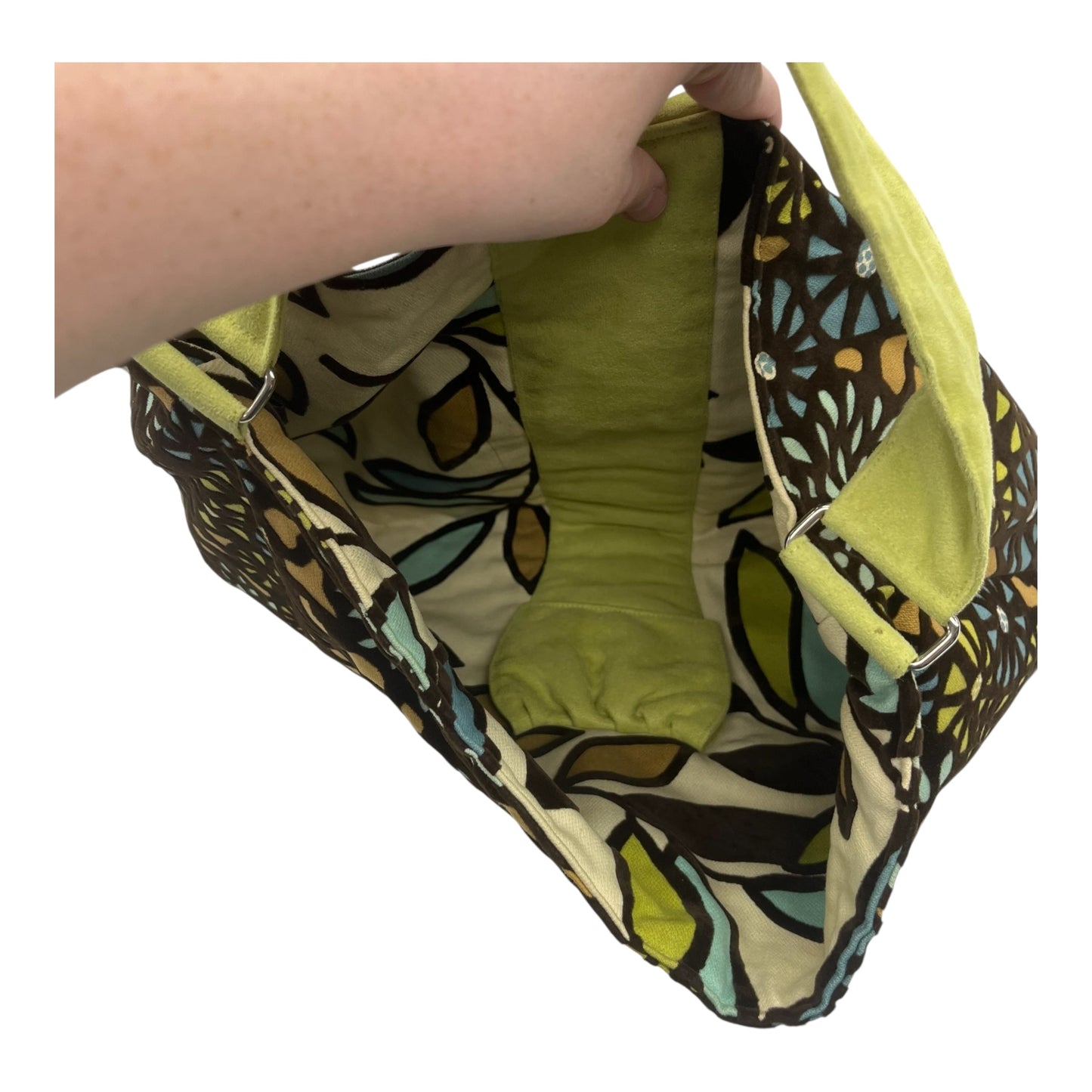 Handbag By Clothes Mentor In Floral Print, Size:Medium