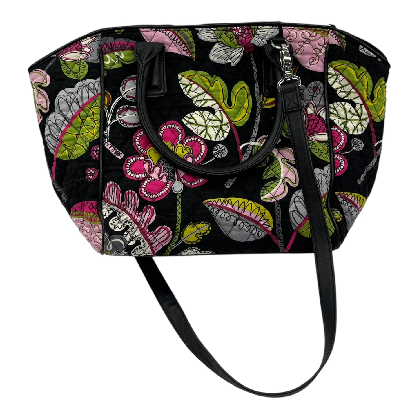 Handbag By Vera Bradley In Black, Size:Medium