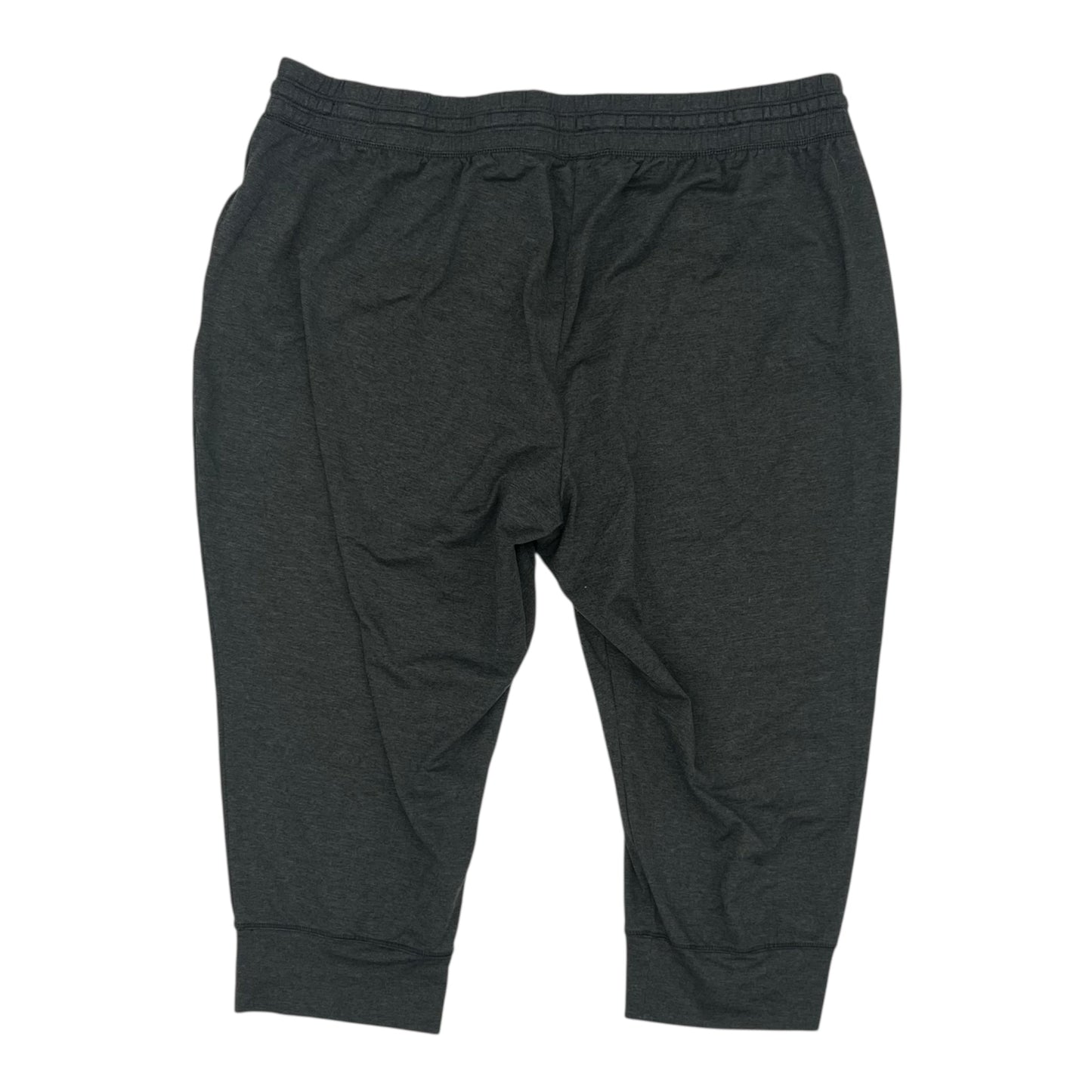Athletic Capris By Dsg Outerwear In Grey, Size:2X