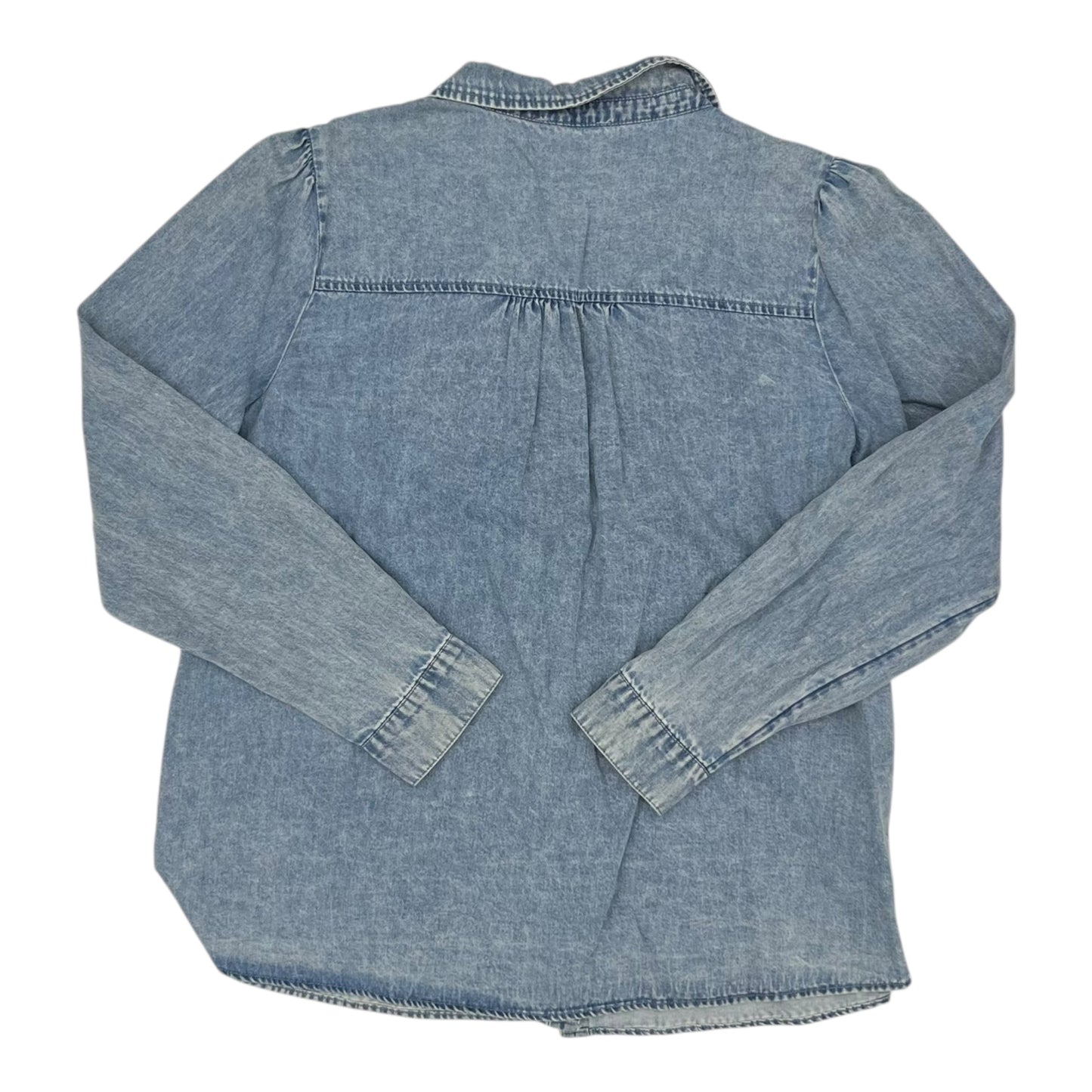 Top Ls By Maurices In Blue Denim, Size:M