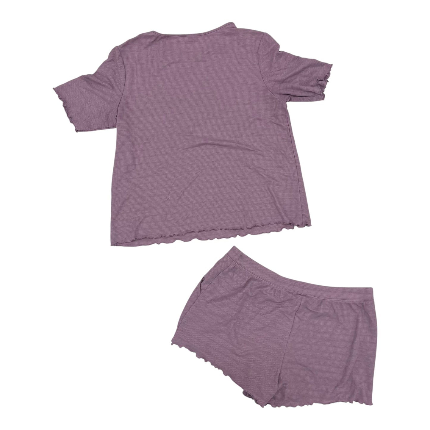 Lounge Set Shorts By Stars Above In Purple, Size:L