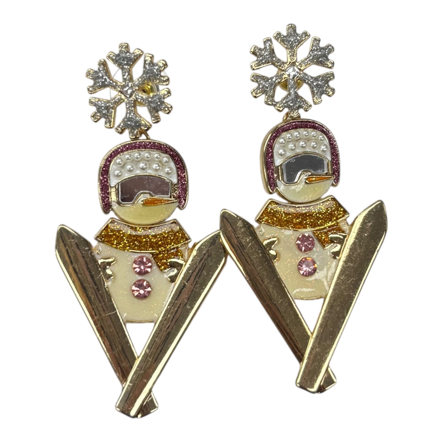 EARRINGS DANGLE/DROP by CLOTHES MENTOR In CREAM