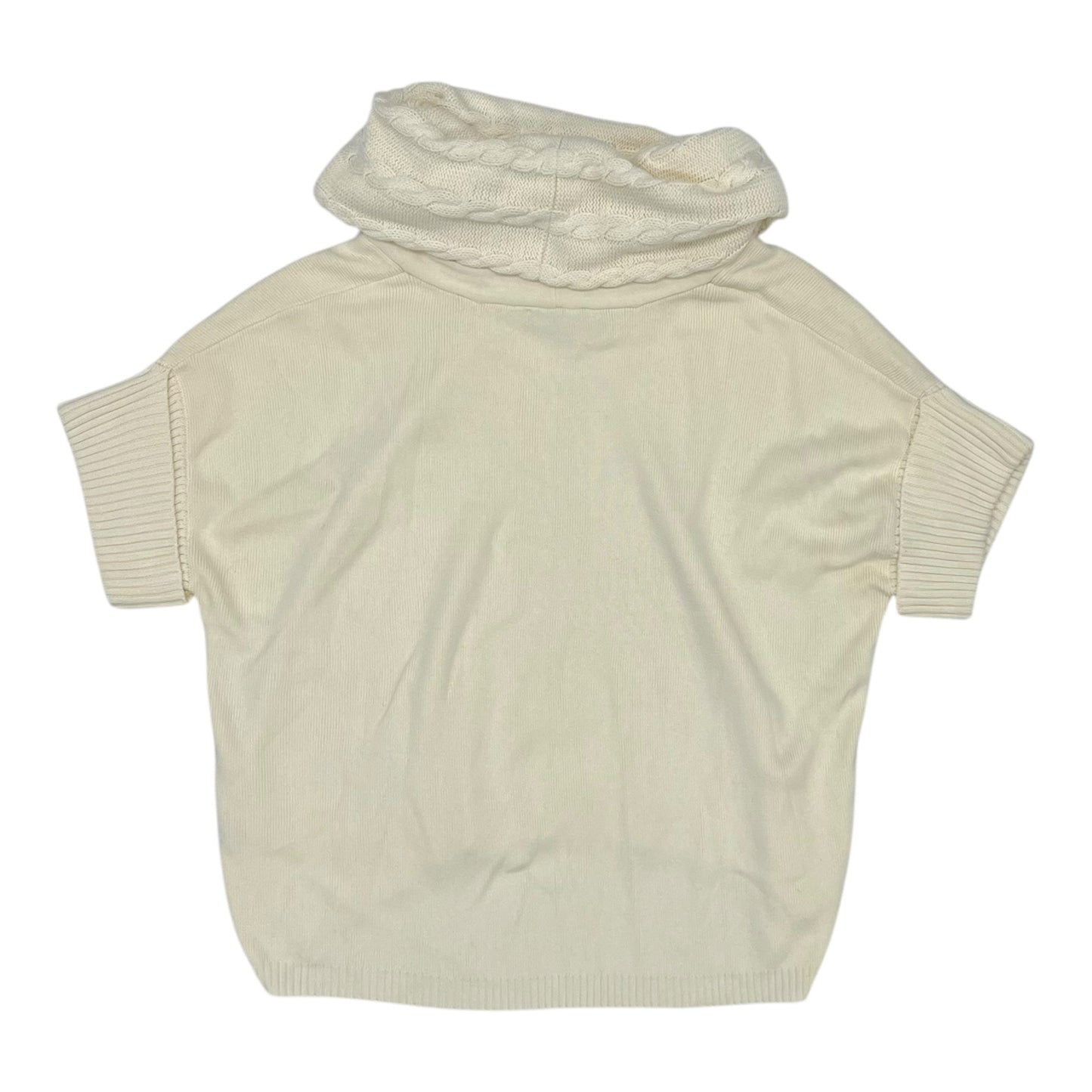 Sweater Ss By Chaus In Cream, Size:S