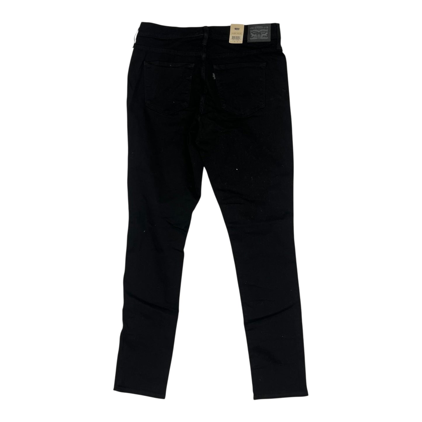 Jeans Skinny By Levis In Black, Size:14L