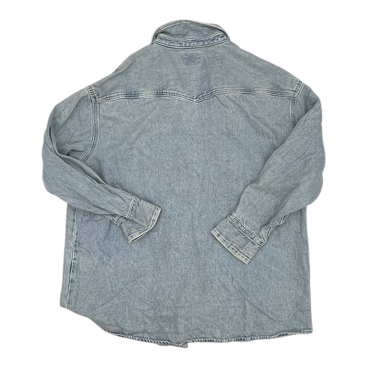 Jacket Denim By Levis In Blue Denim, Size:2X