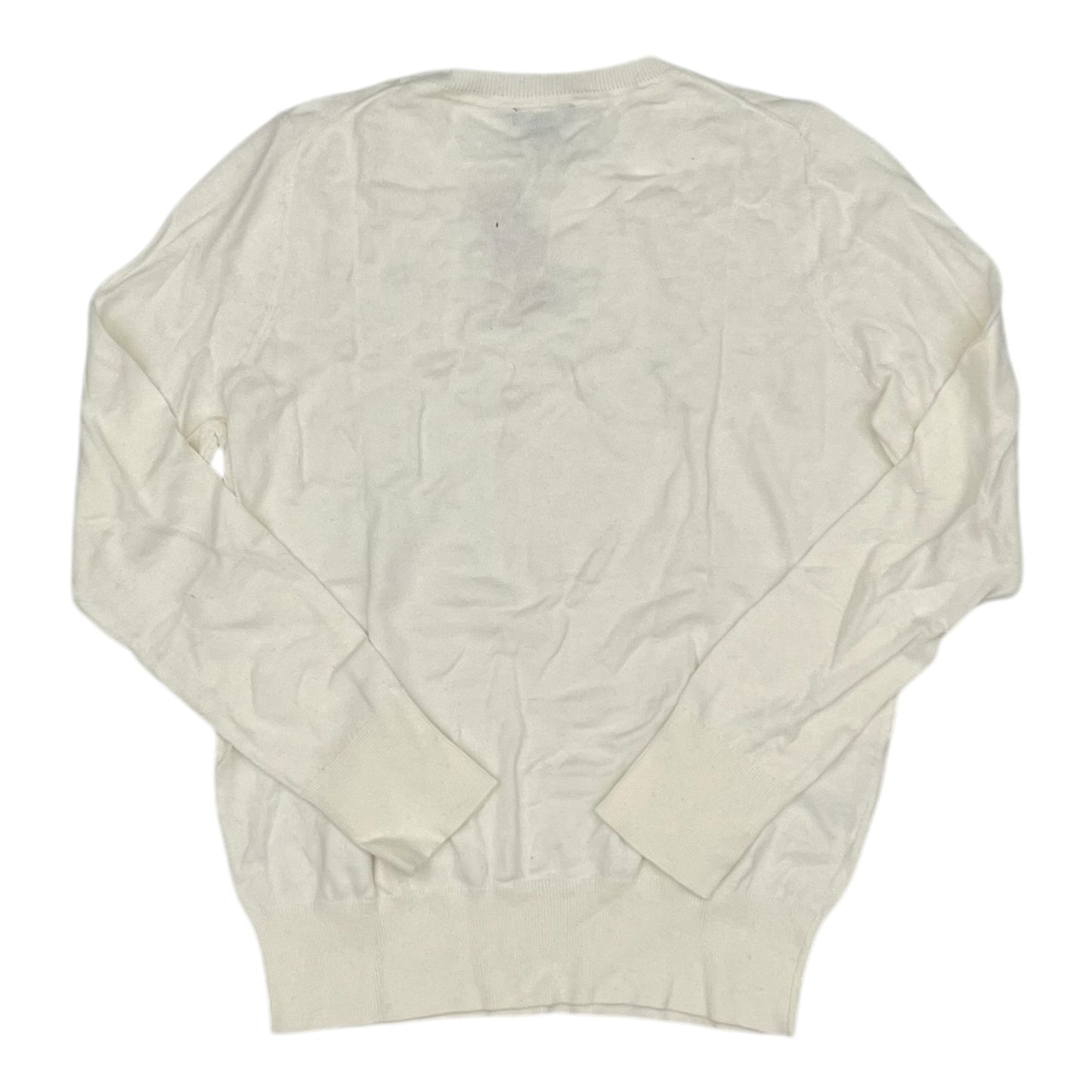 Sweater By Ann Taylor In Cream, Size:Mp