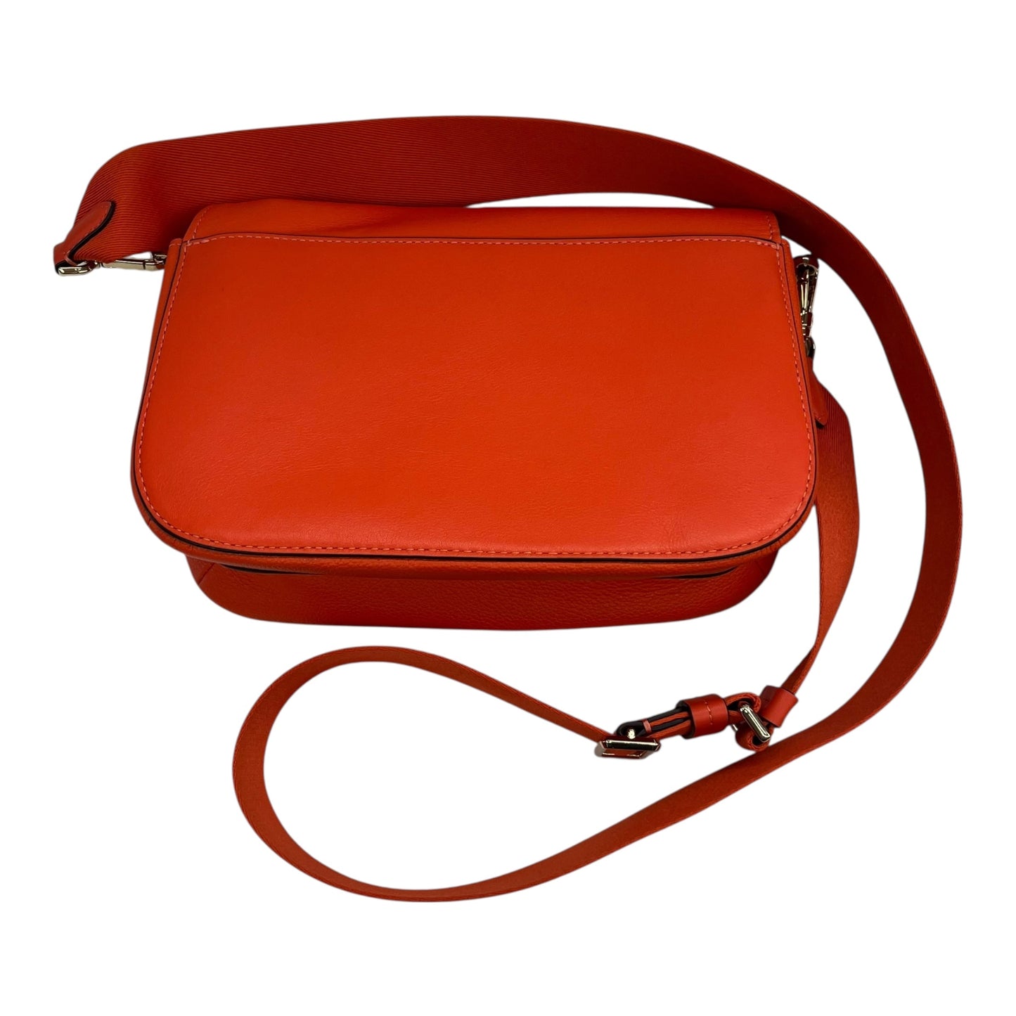 Crossbody Designer By Kate Spade In Orange, Size:Small