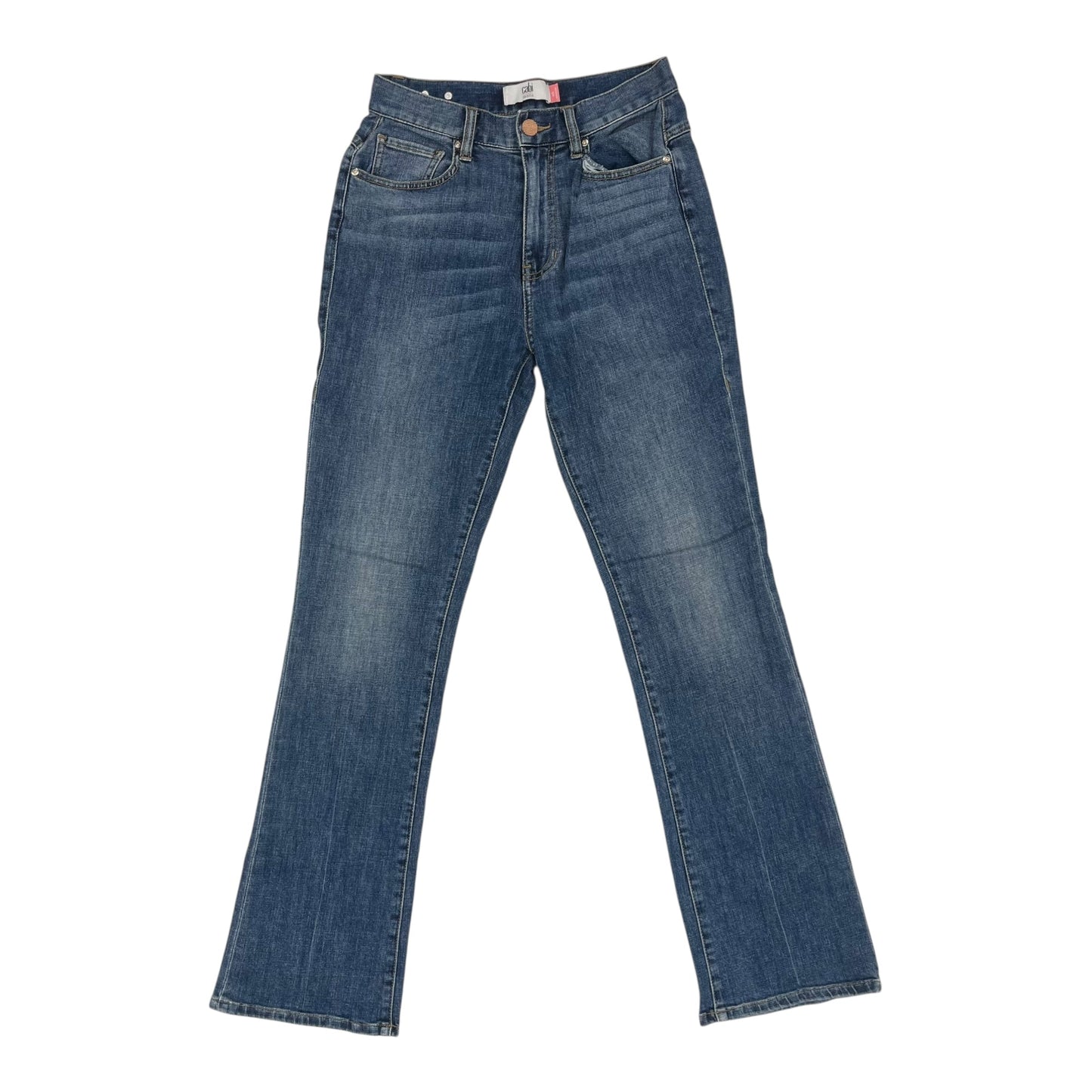 Jeans Boot Cut By Cabi In Blue Denim, Size:2