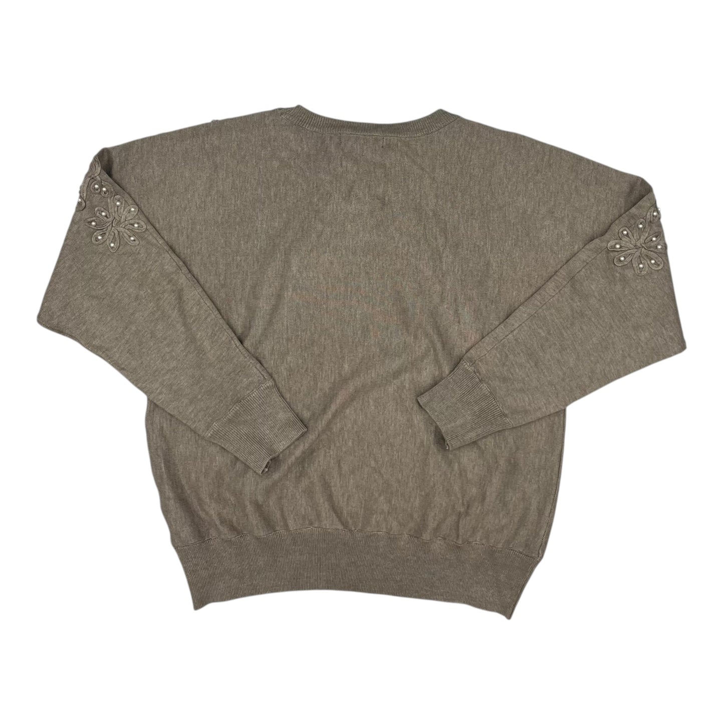 Sweater By Carolyn Taylor In Tan, Size:Xl