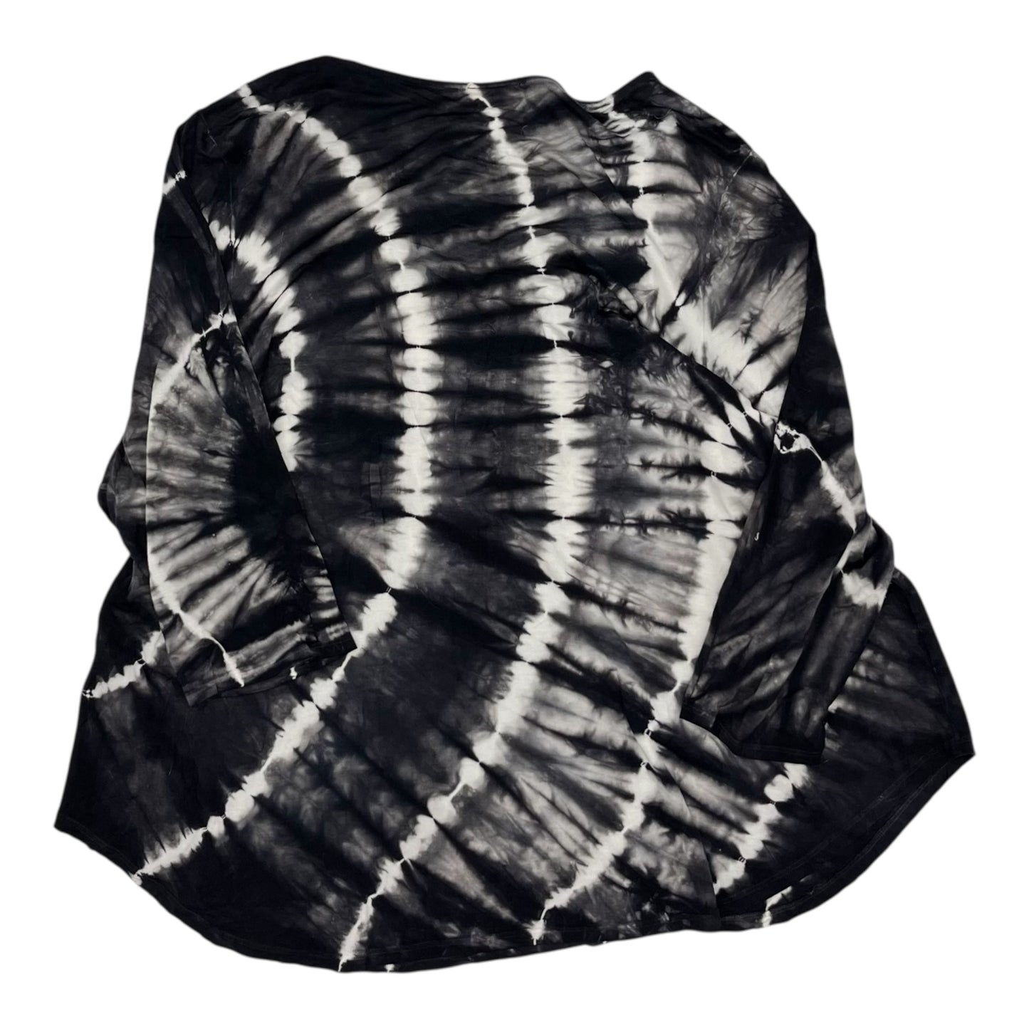 Top 3/4 Sleeve By Ruby Rd In Tie Dye Print, Size:1X