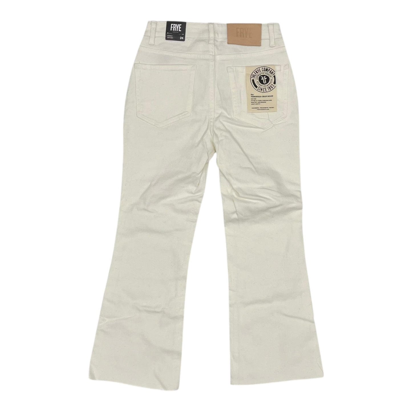 Jeans Designer By Frye In White, Size:0