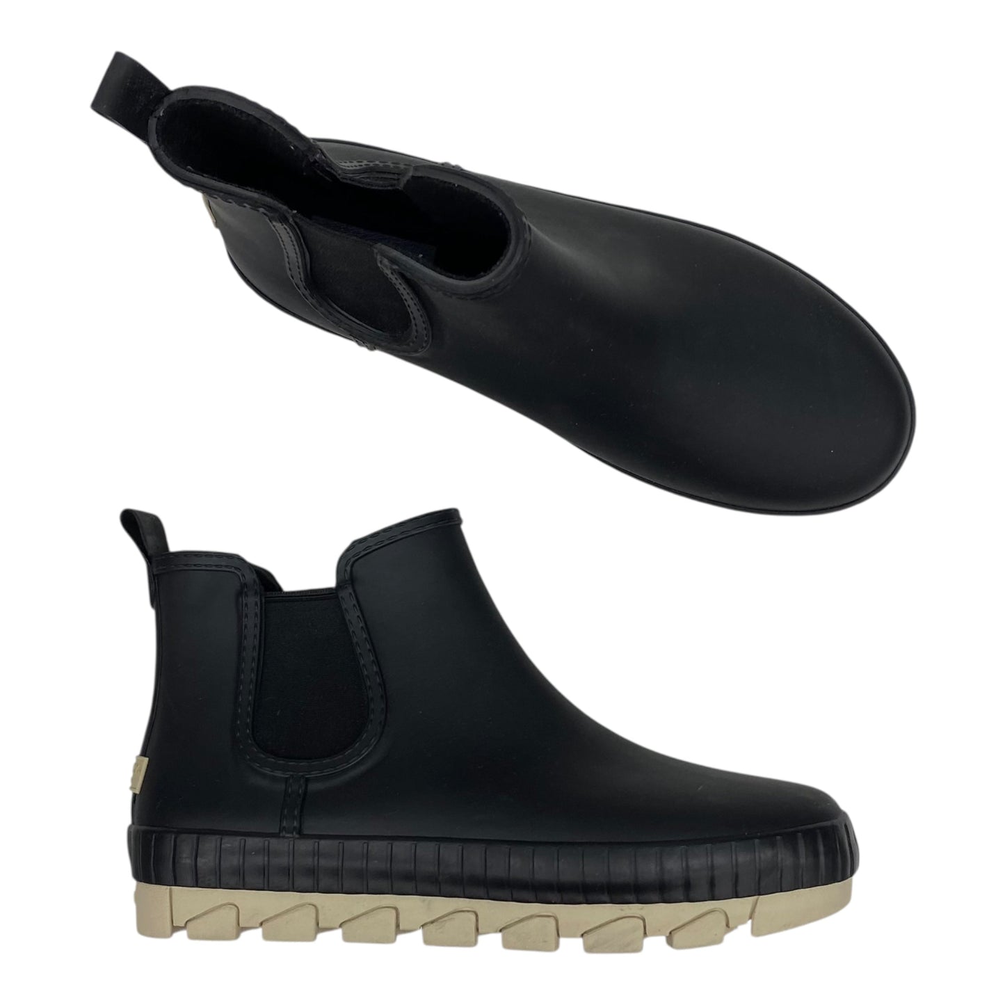 Boots Ankle Flats By Sperry In Black, Size:10