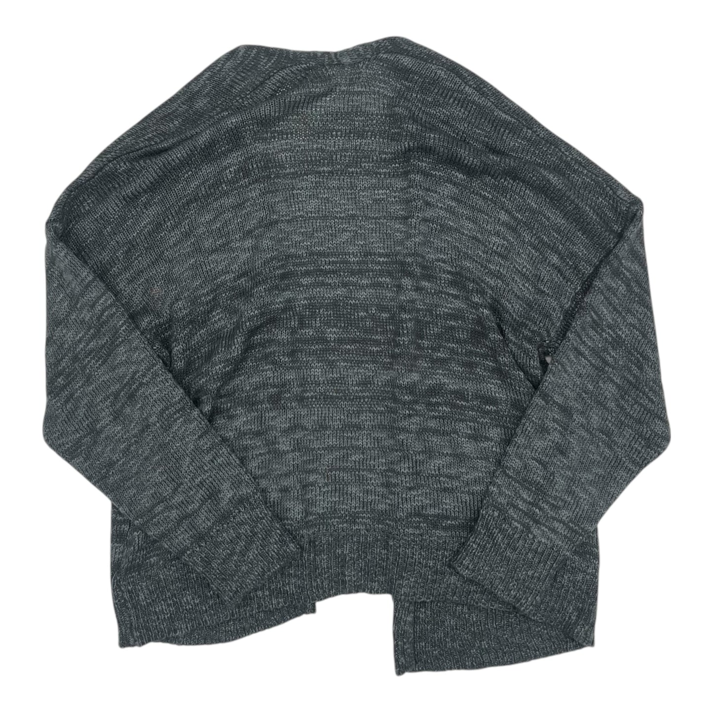 Sweater Cardigan By Double Zero In Grey, Size:L