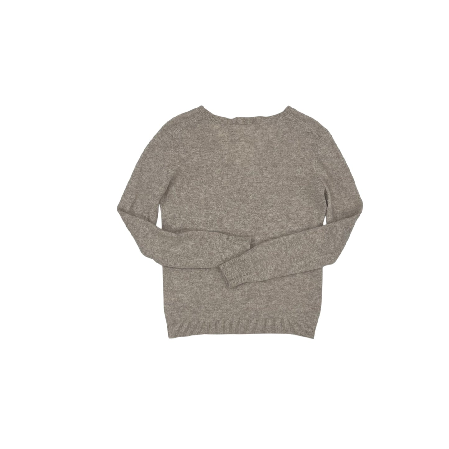 Sweater Cashmere By Nordstrom In Tan, Size:L