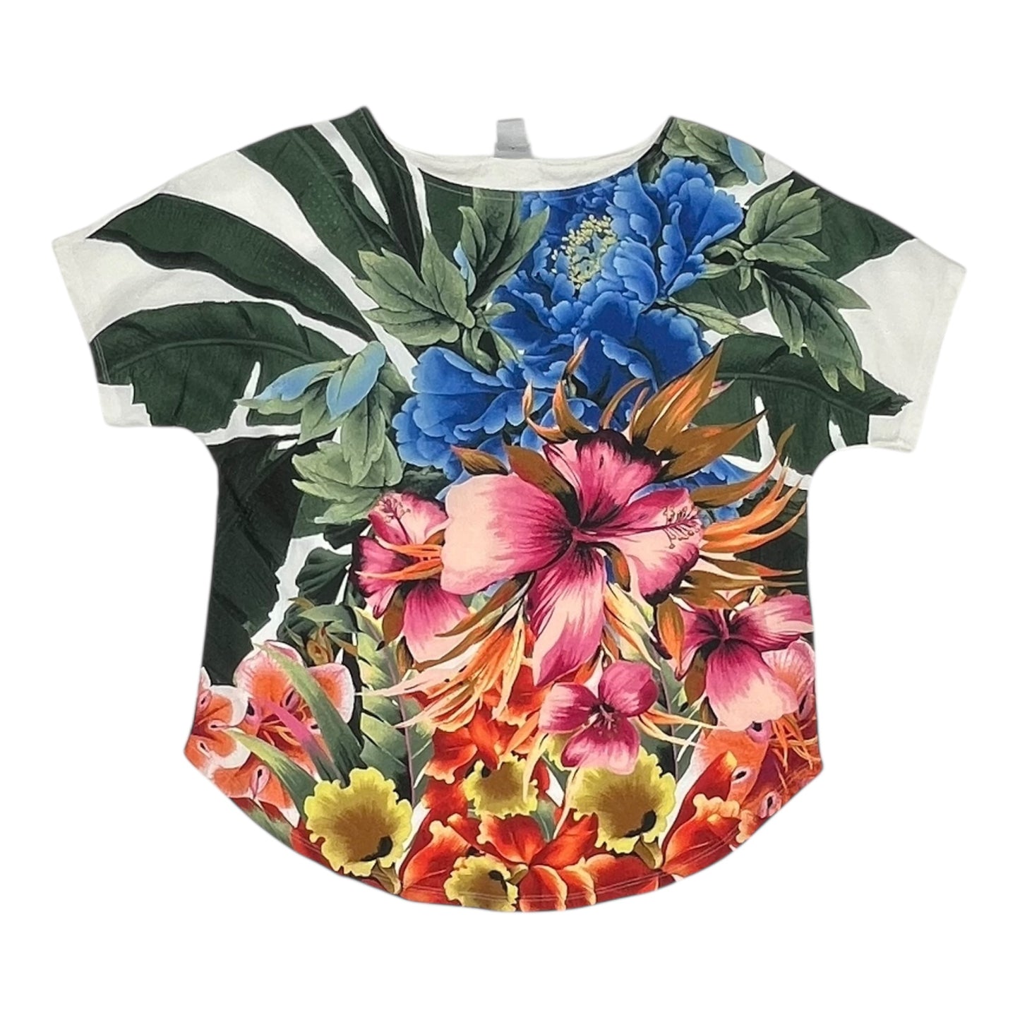 Blouse Ss By Chicos In Multi, Size:M