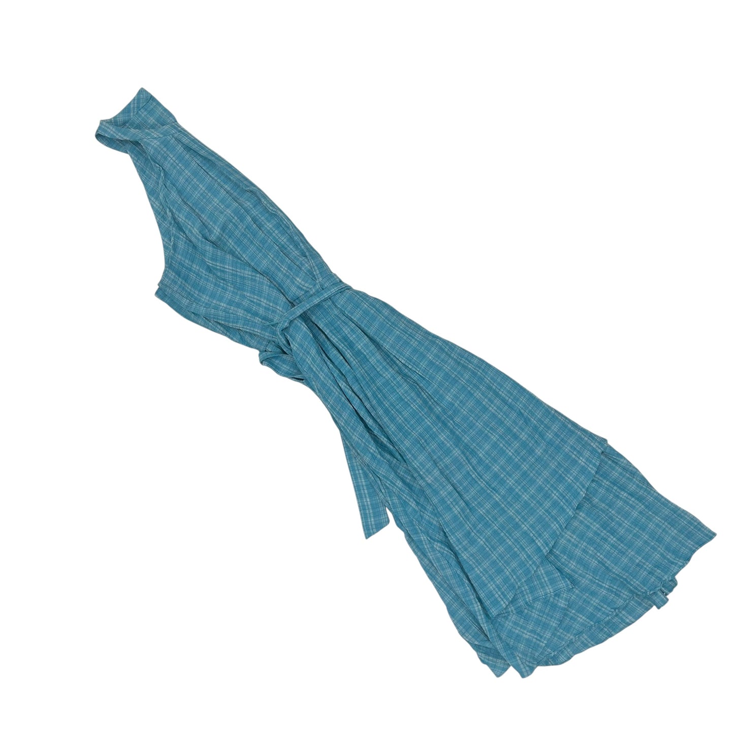 Dress Casual Midi By Calvin Klein In Blue, Size:14