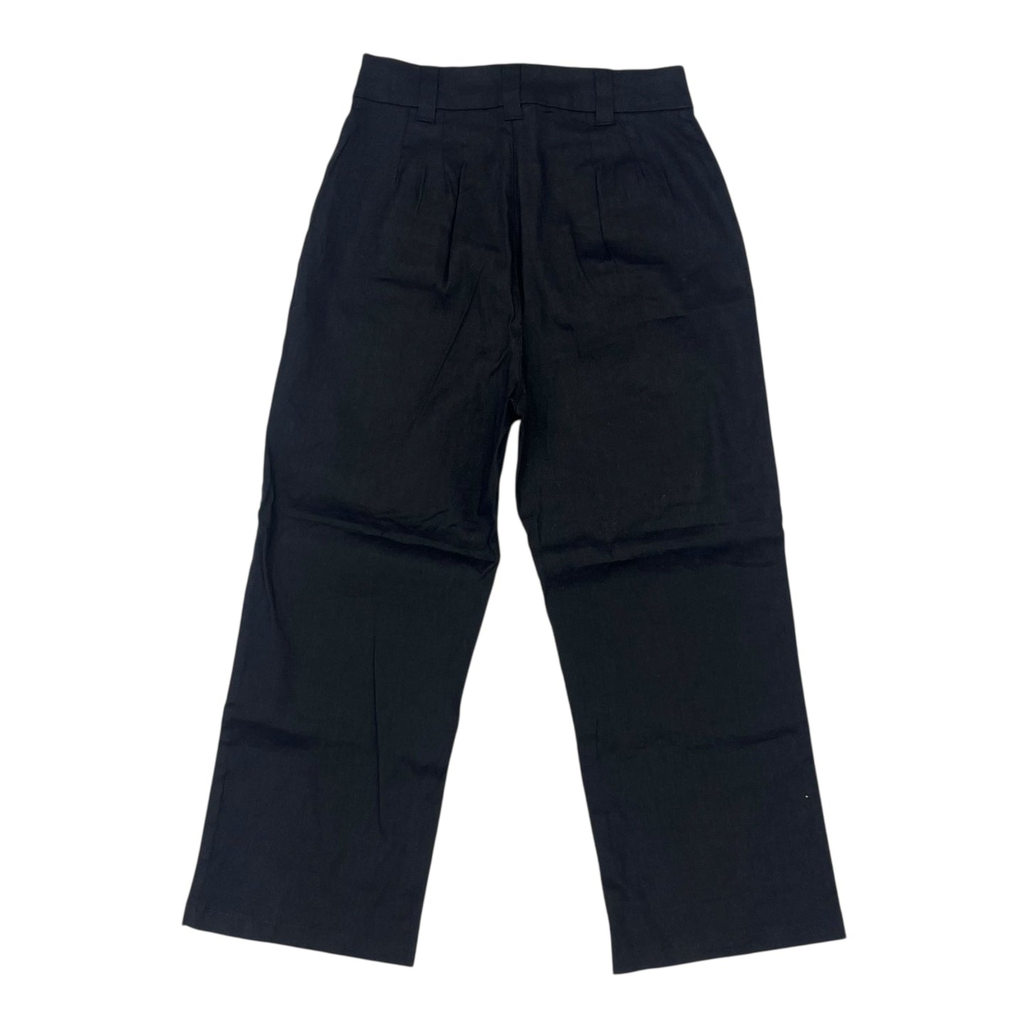 Pants Linen By Nicole Miller In Black, Size:8
