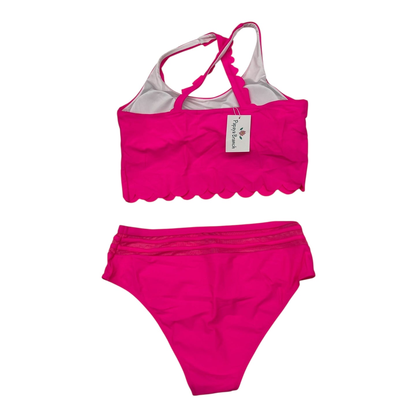Swimsuit 2Pc By Papaya In Pink, Size:Xl