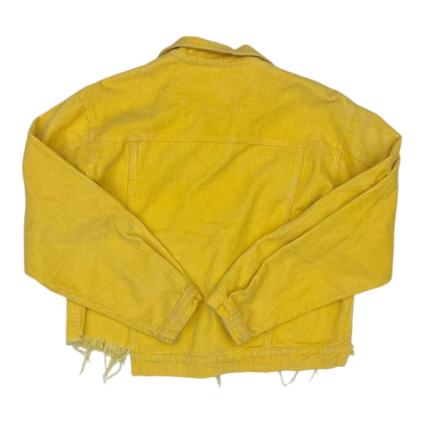 Jacket Moto By Pol In Yellow, Size:M