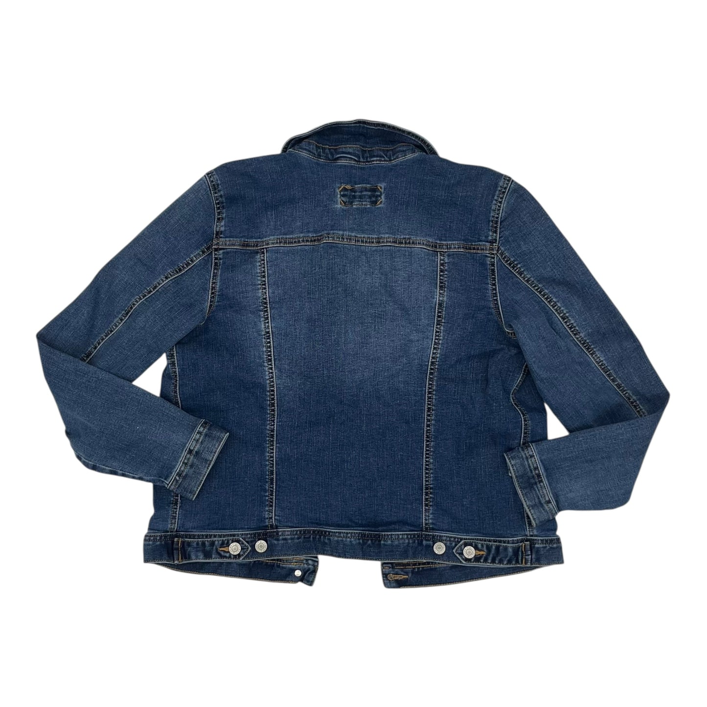 Jacket Denim By Maurices In Blue, Size:L