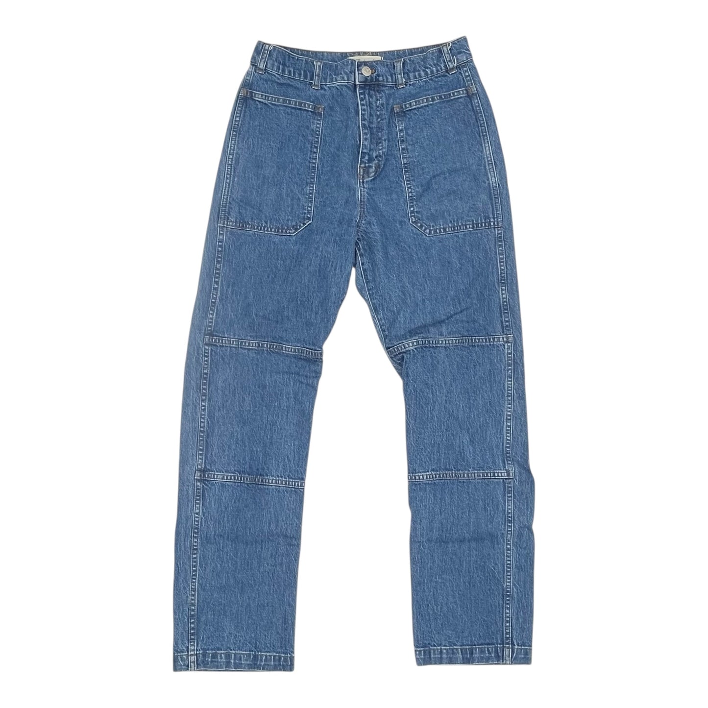 Jeans Straight By Madewell In Blue Denim, Size:8