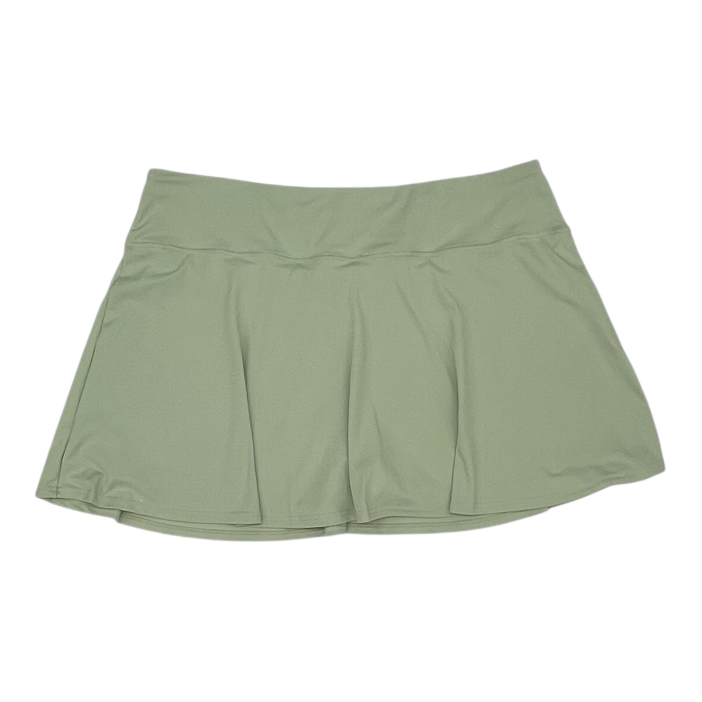 Athletic Skort By Clothes Mentor In Green, Size:3X