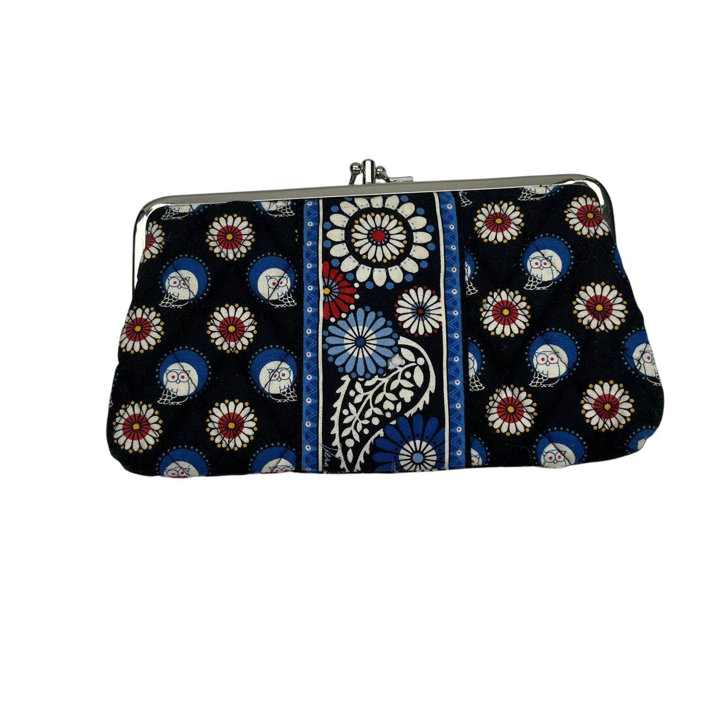 Wallet By Vera Bradley In Floral Print, Size:Large