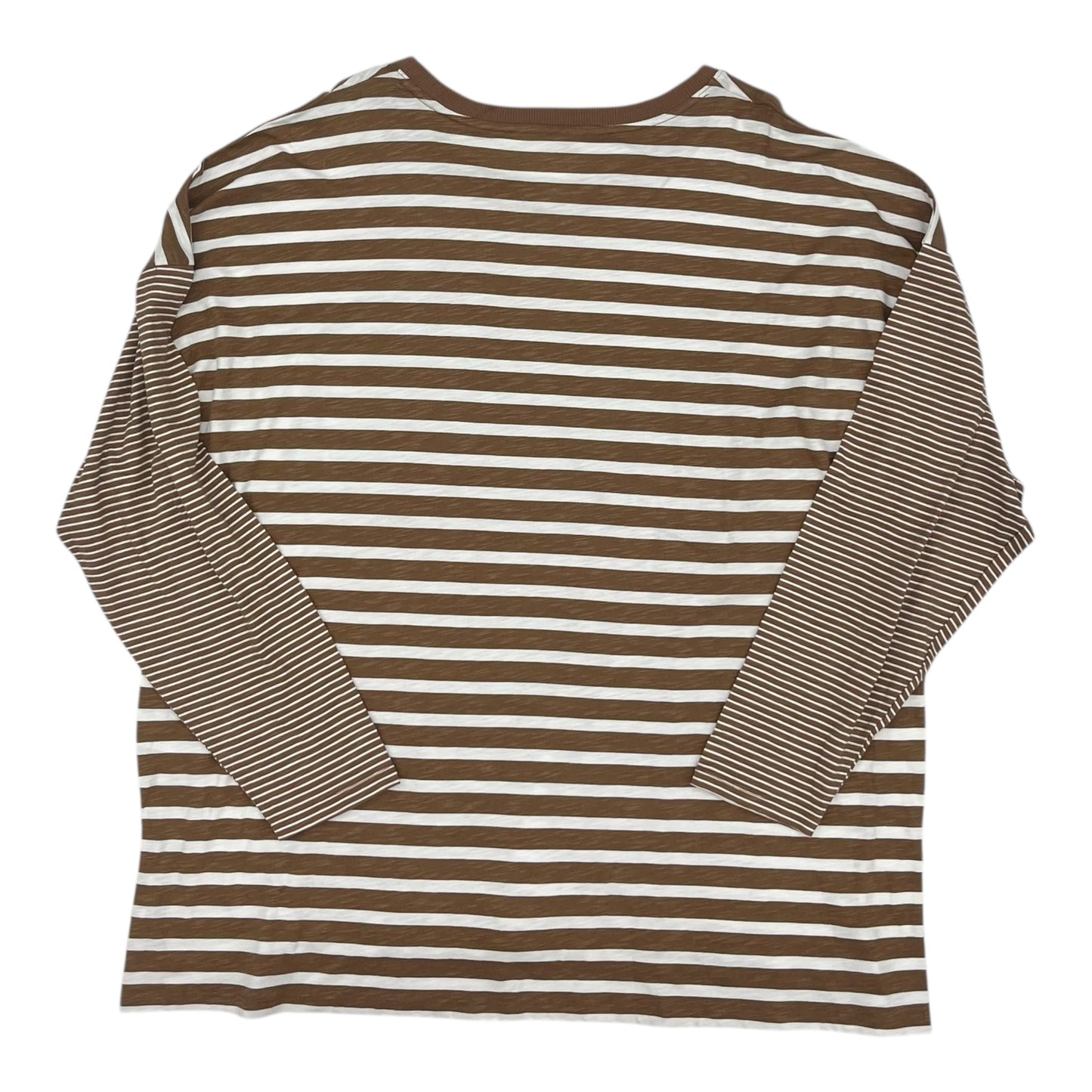 Top Ls By Maurices In Brown, Size:2X