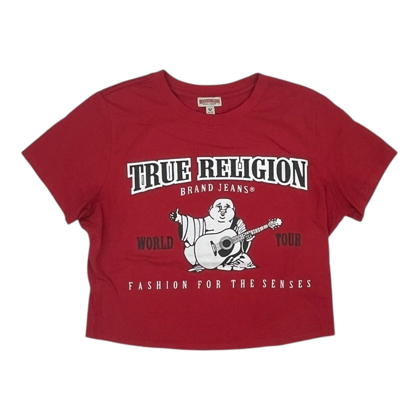 Top Ss By True Religion In Red, Size:Xl