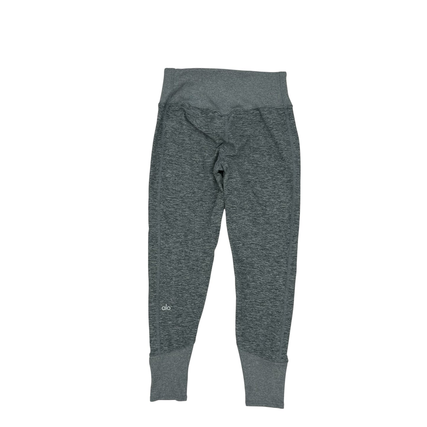 Athletic Leggings Capris By Alo In Grey, Size:M