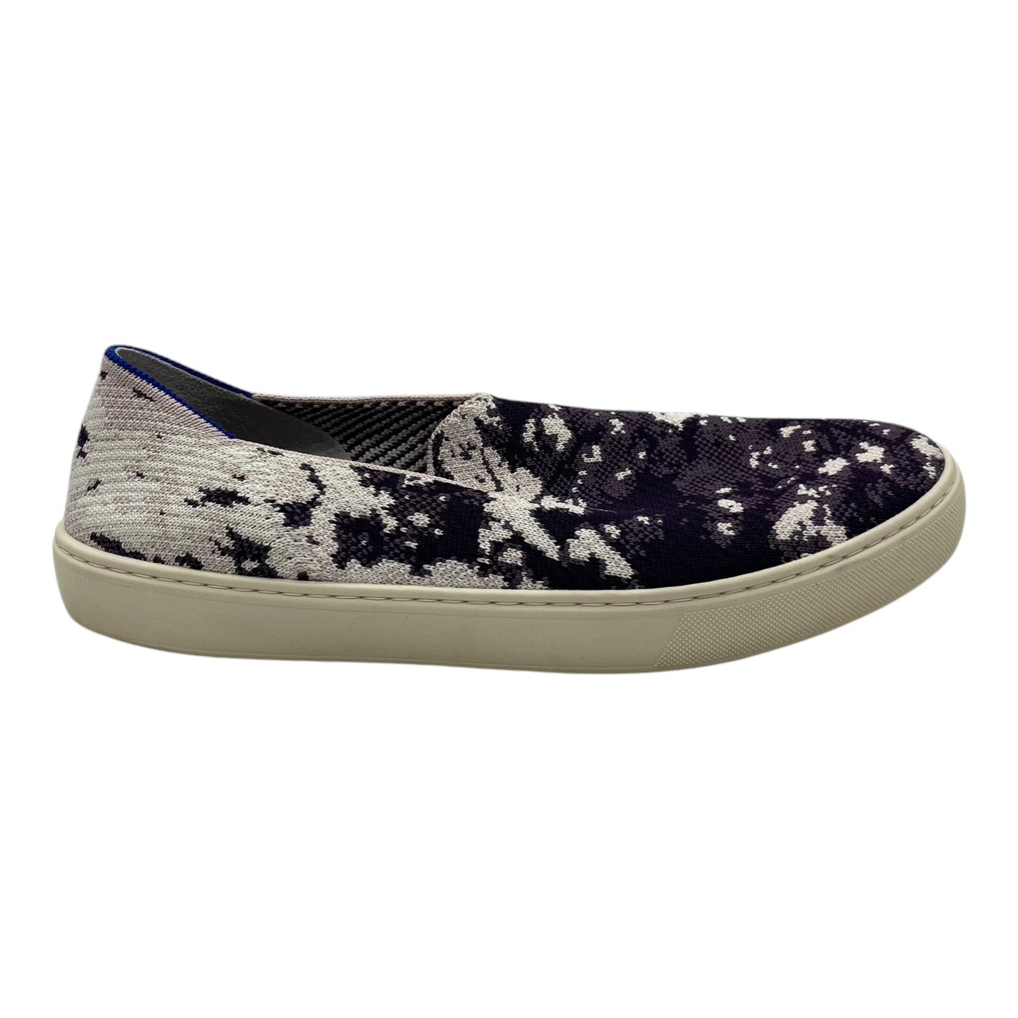 Shoes Flats By Rothys In Cream & Purple, Size:10