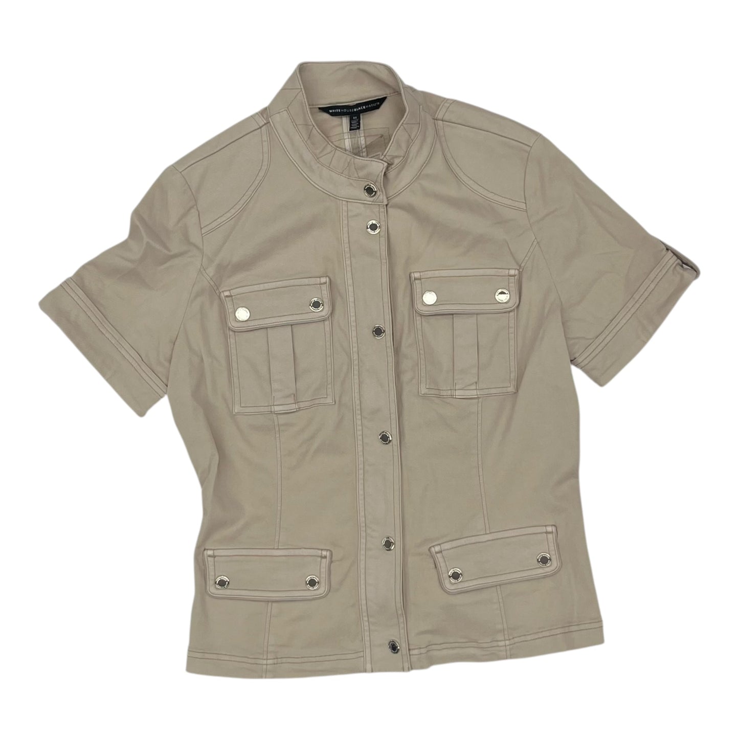 Jacket Other By White House Black Market In Tan, Size:L