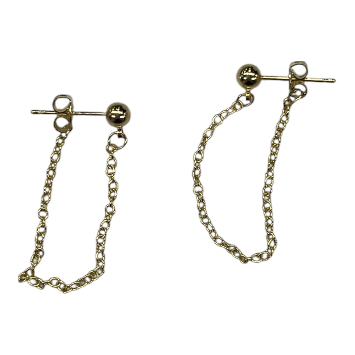 EARRINGS STERLING SILVER by CLOTHES MENTOR In GOLD