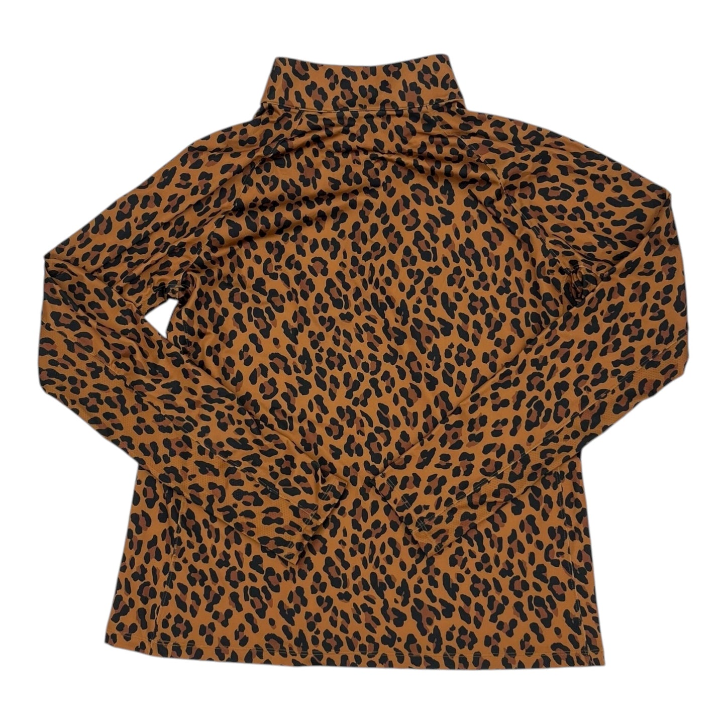 Athletic Top Ls Collar By Lady Hagen In Animal Print, Size:L