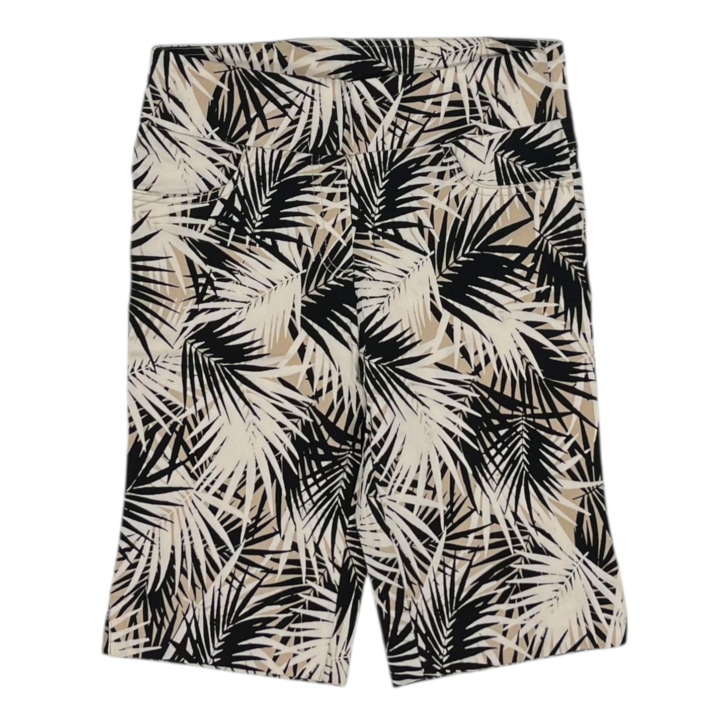 Shorts By Ruby Rd In Black & Tan, Size:6