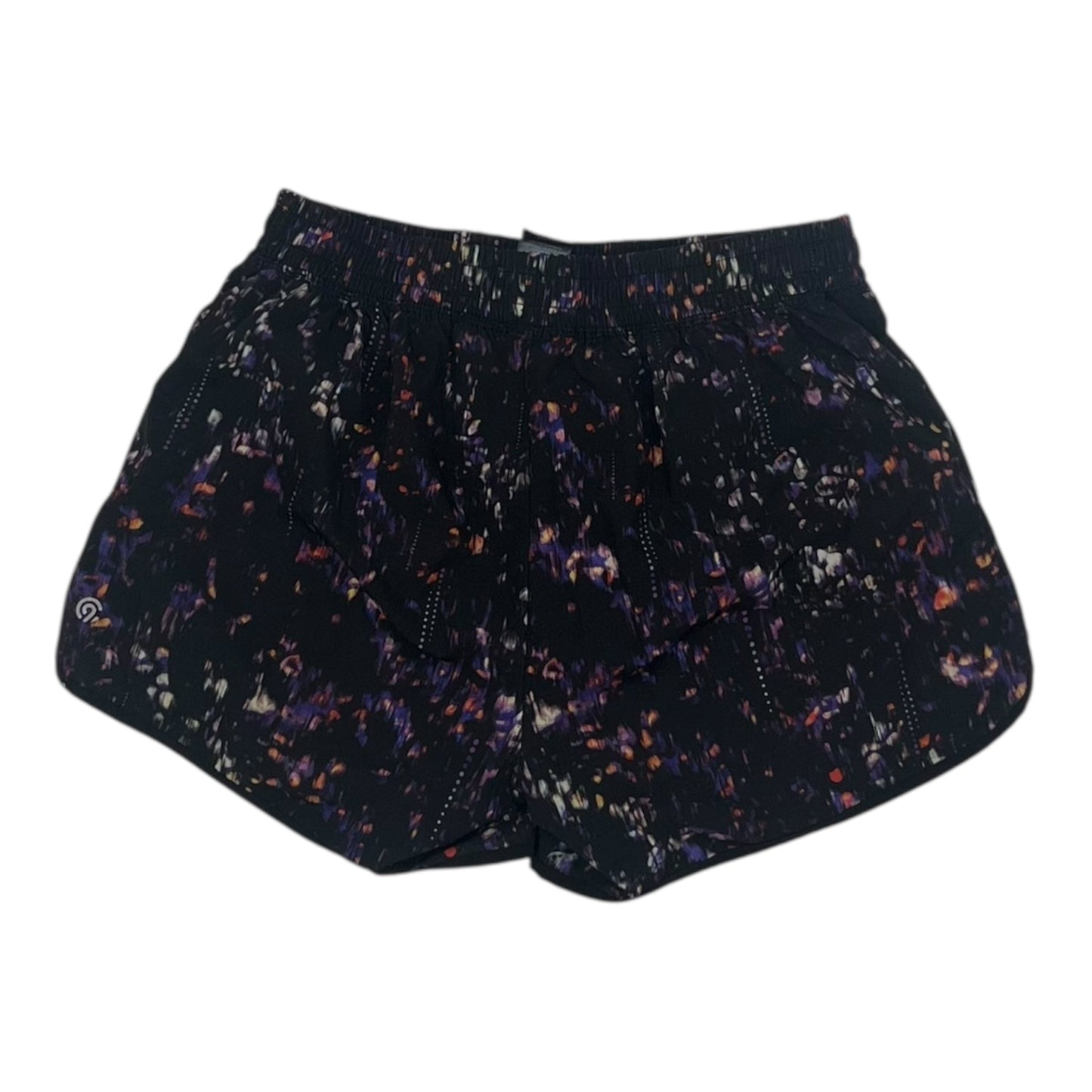 Athletic Shorts By Champion In Black & Purple, Size:S