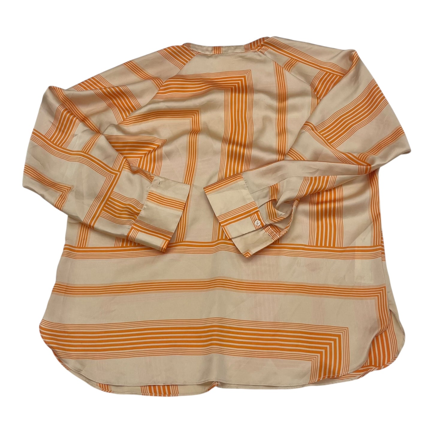 BLOUSE LS by MNG In ORANGE, Size: L