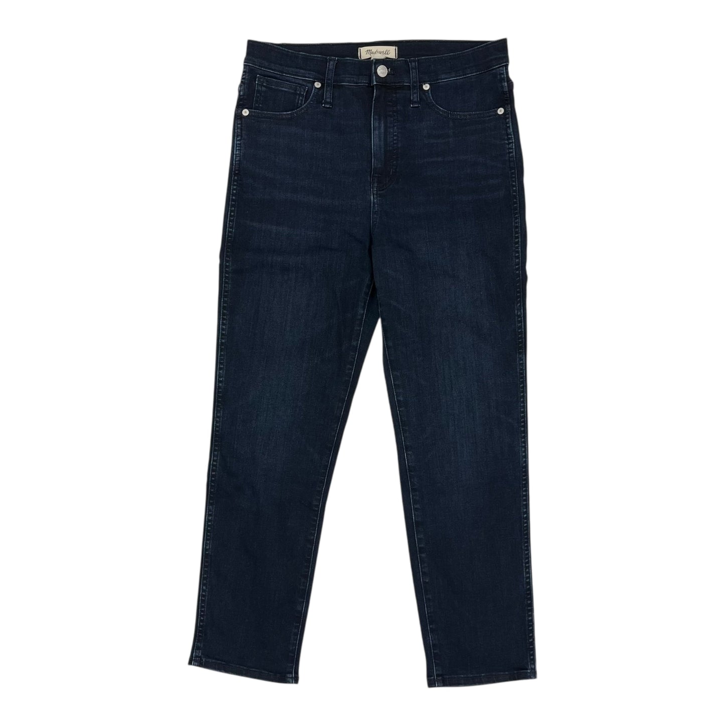Jeans Straight By Madewell In Blue Denim, Size:8
