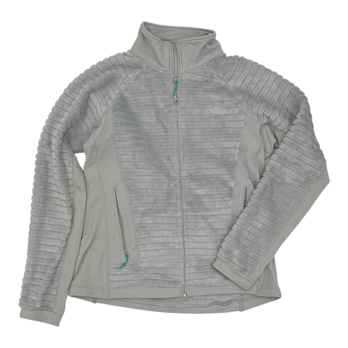Jacket Faux Fur & Sherpa By The North Face In Grey, Size:L