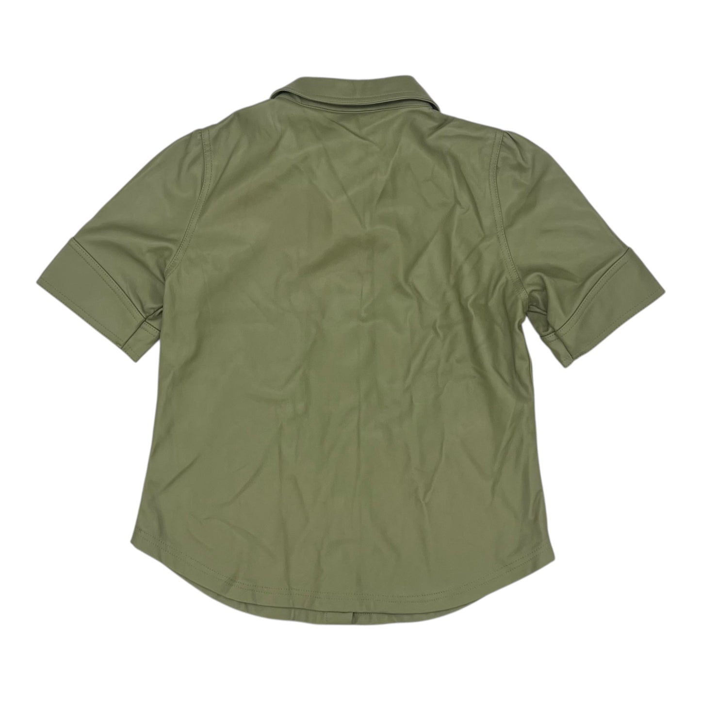 Blouse Ss By Steve Madden In Green, Size:S