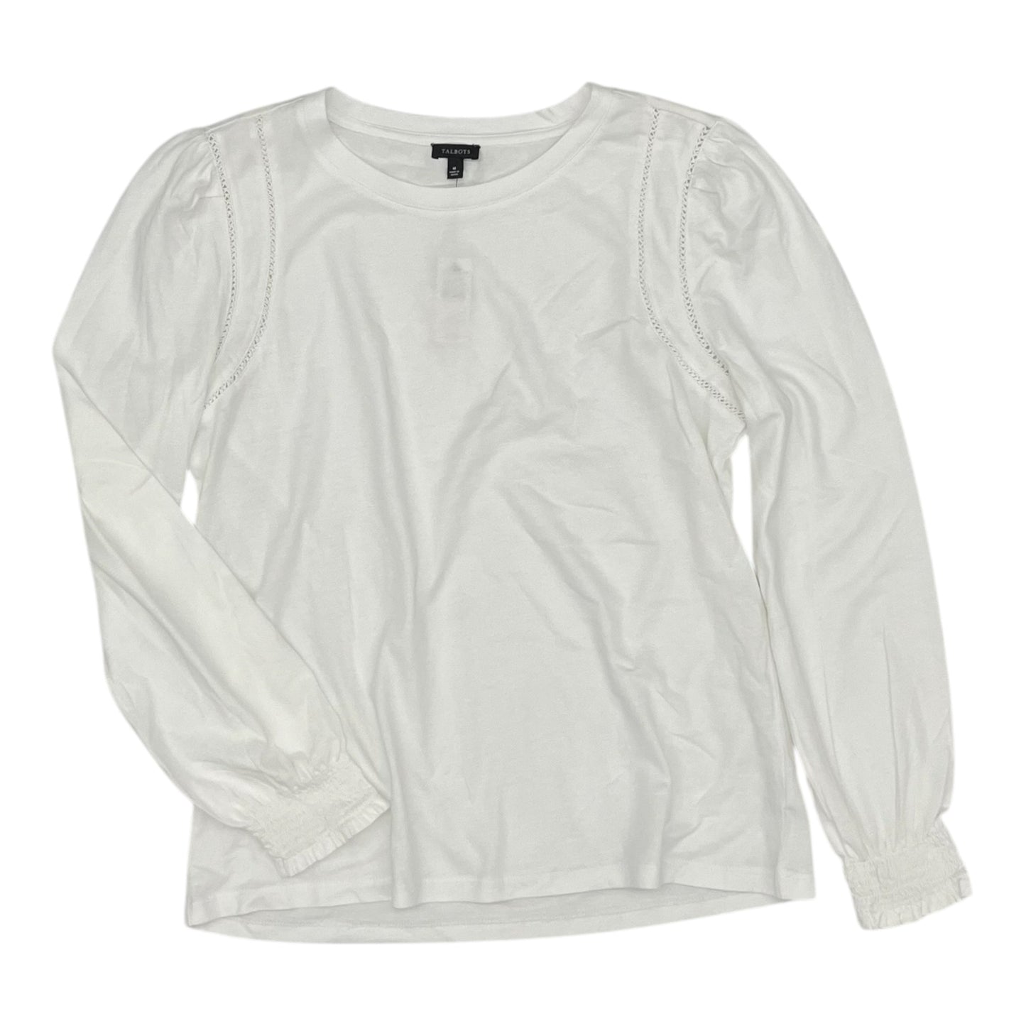 Top Ls By Talbots In Cream, Size:M