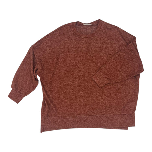 Top Ls By Zenana In Brown, Size:L