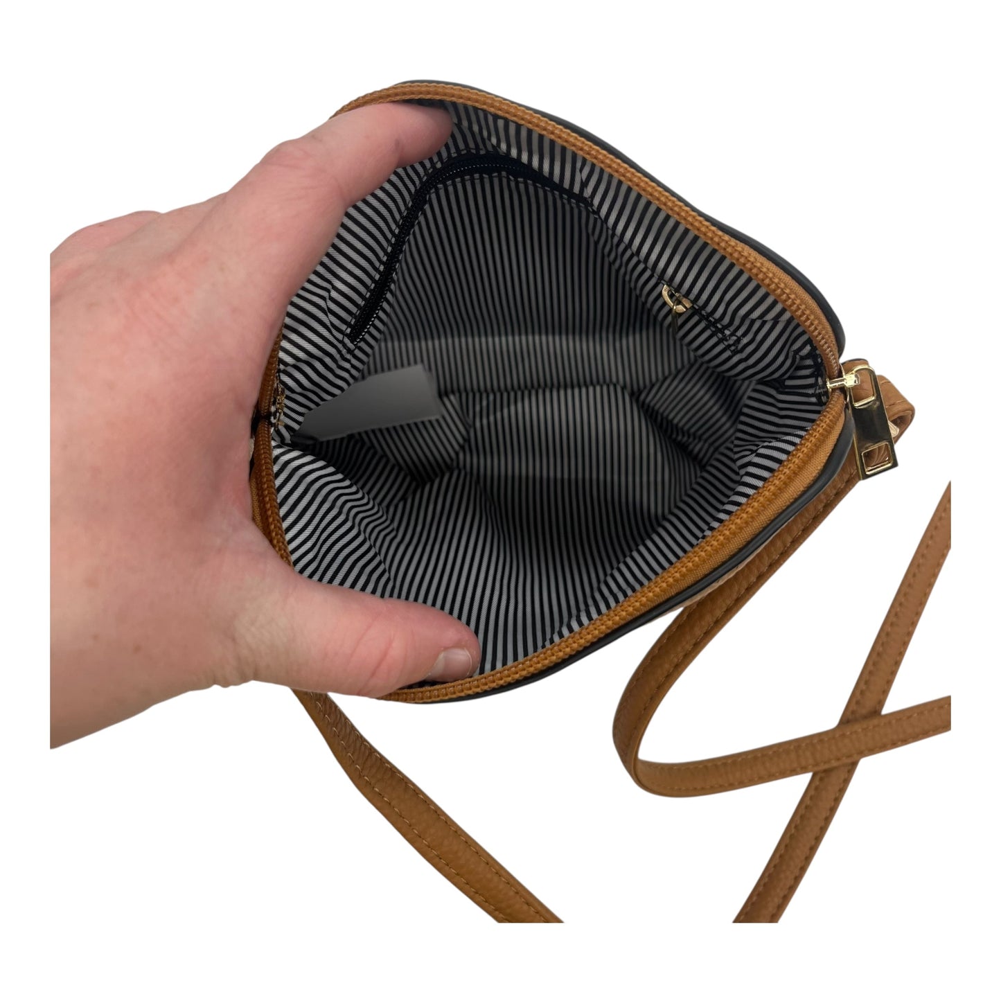 CROSSBODY by CME In BROWN, Size: MEDIUM