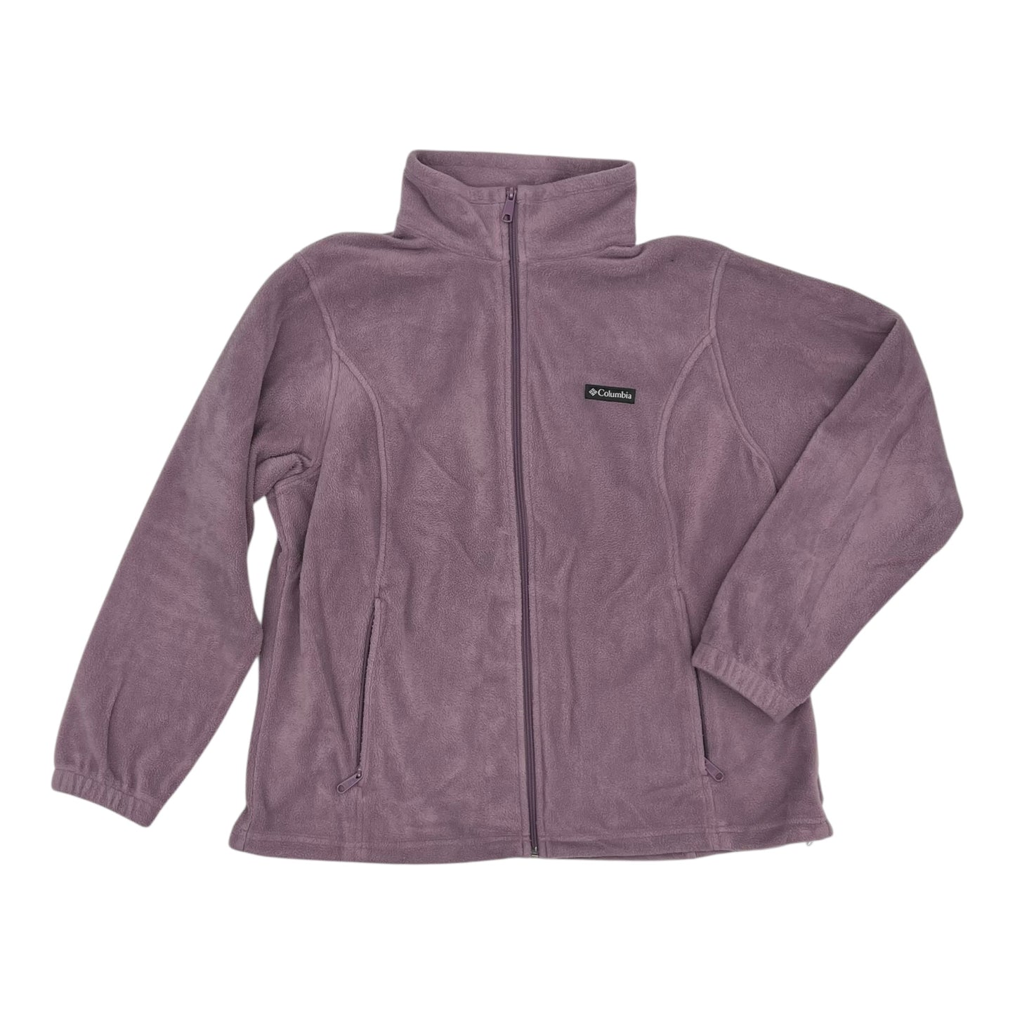 Jacket Fleece By Columbia In Purple, Size:1X