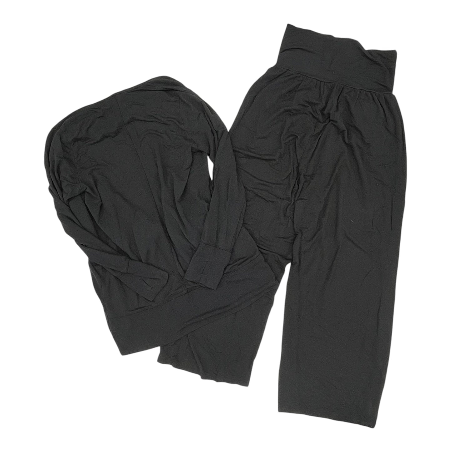 Lounge Set Pants By Quince In Black, Size:Xl