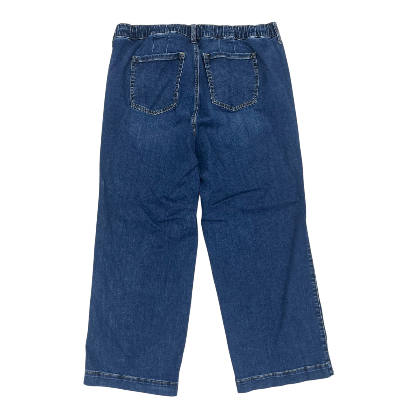 Jeans Wide Leg By Torrid In Blue Denim, Size:2X