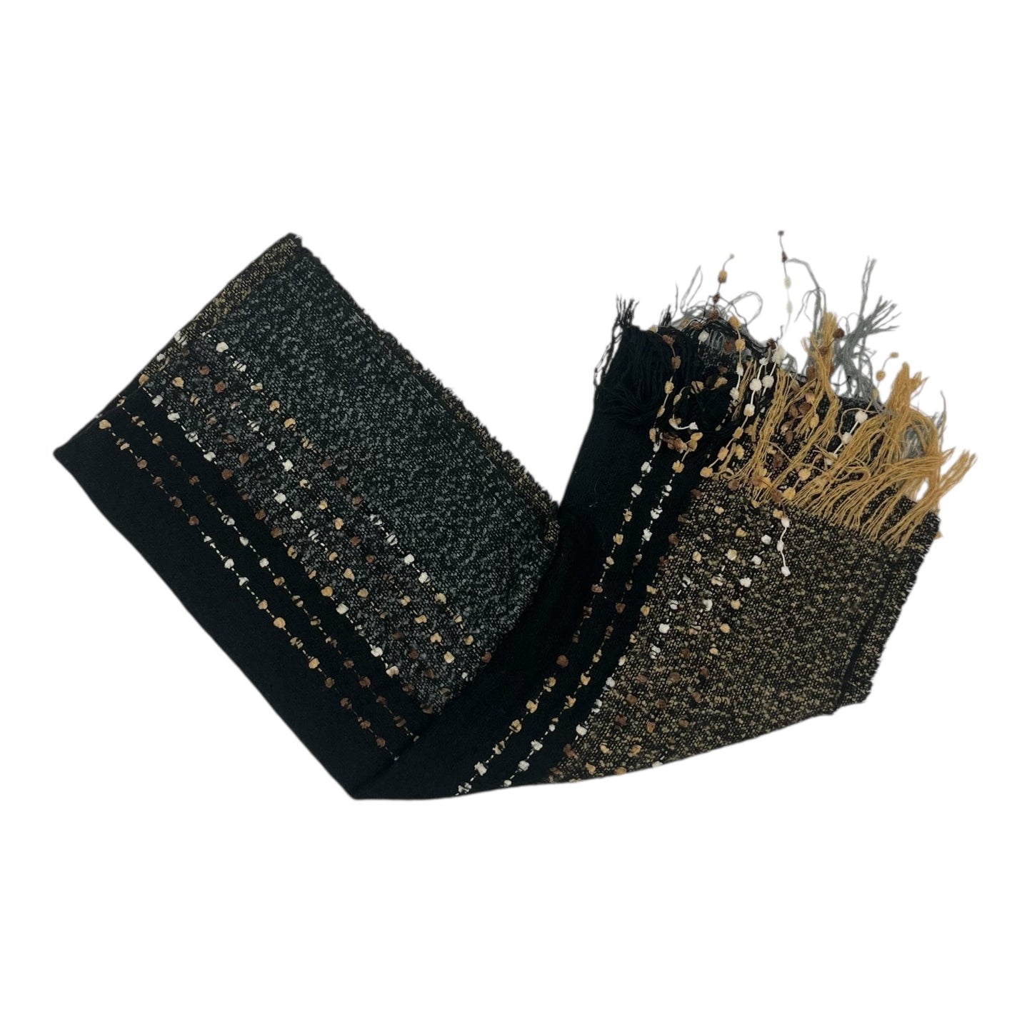 Scarf Winter By Steve Madden In Black & Tan