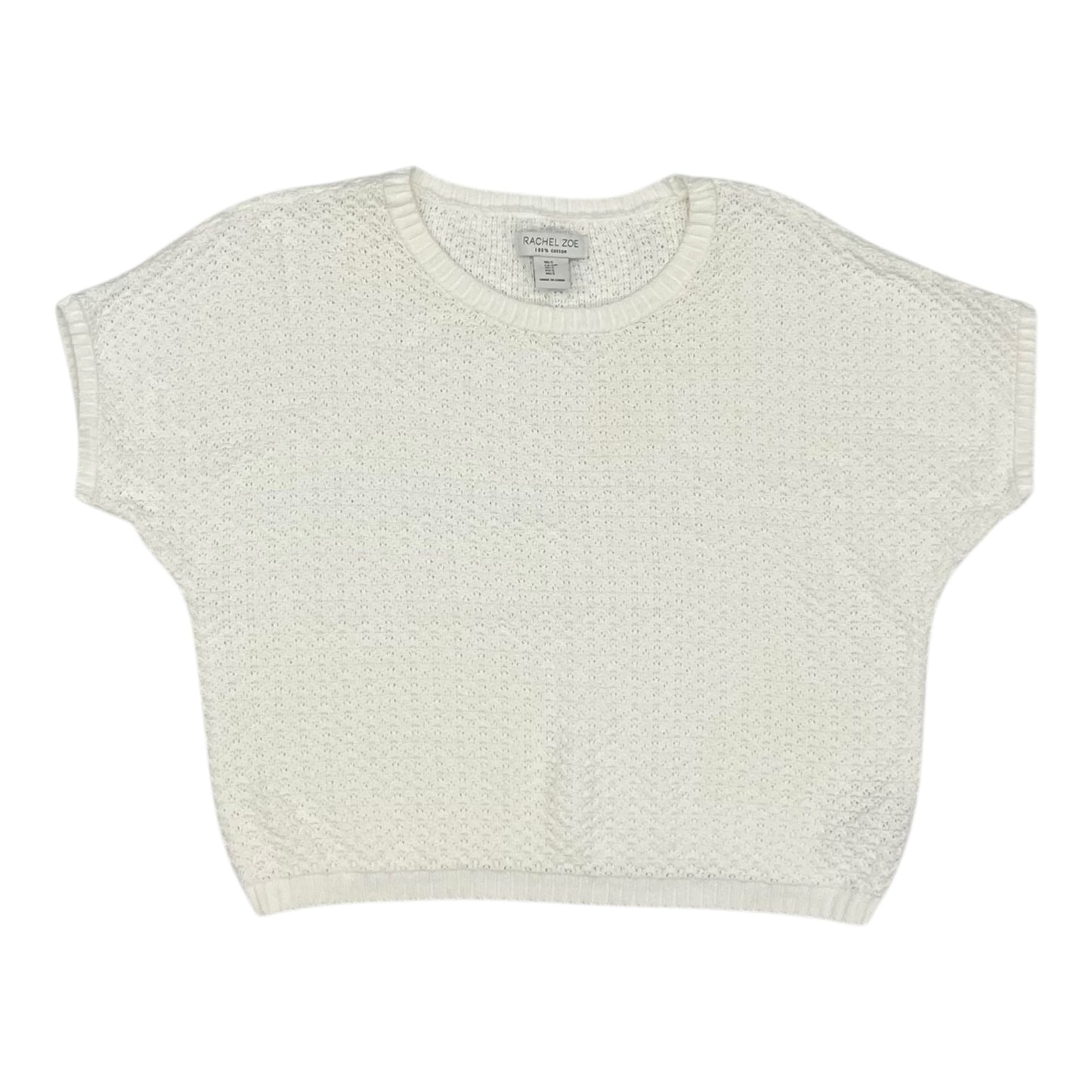 Vest Sweater By Rachel Zoe In White, Size:S