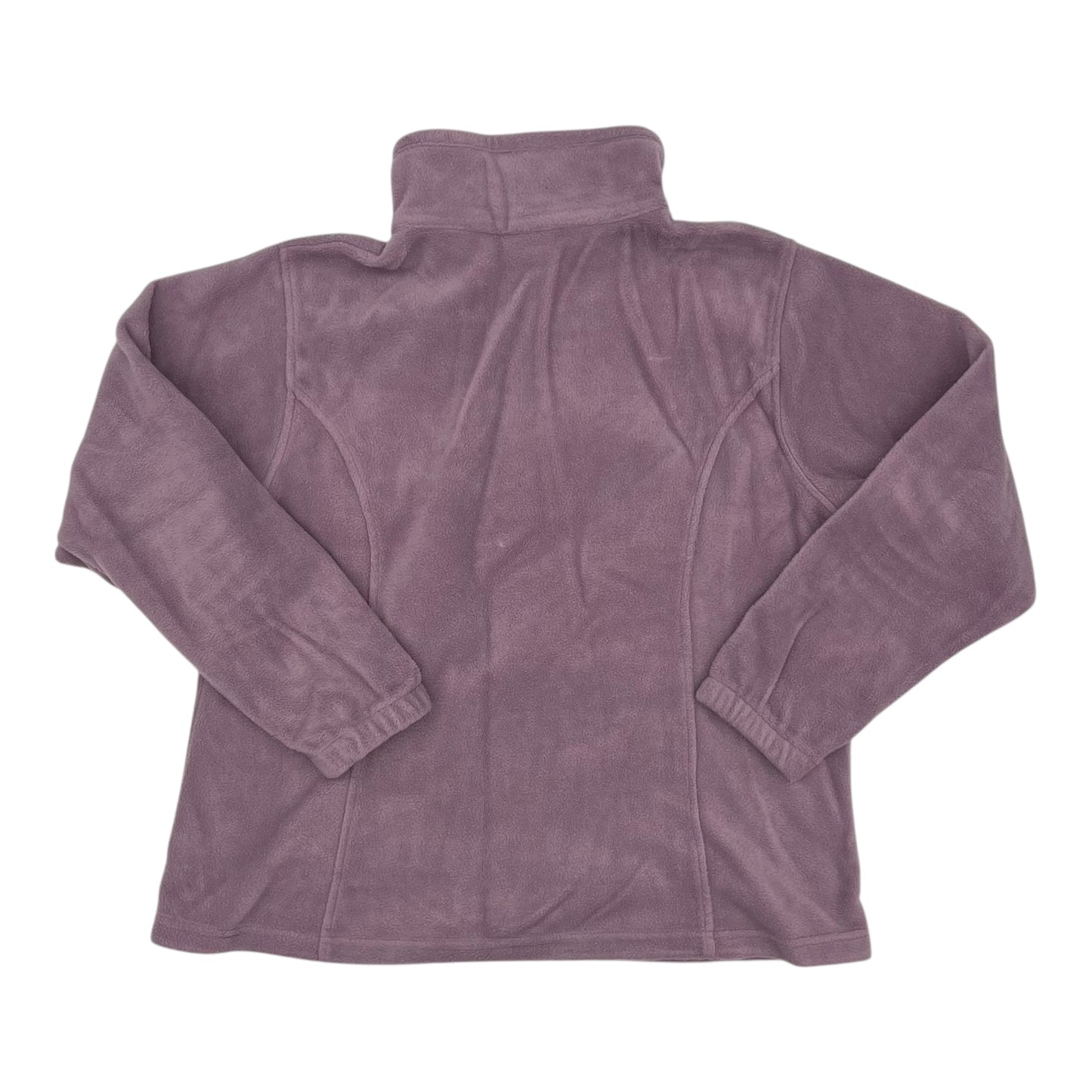 Jacket Fleece By Columbia In Purple, Size:1X