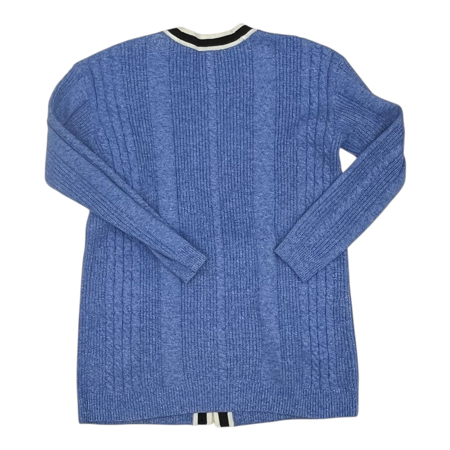 Sweater Cardigan By Talbots In Blue, Size:Sp